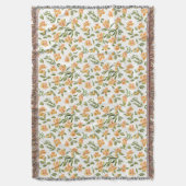 Blumenmuster Honeysuckle-Blume Decke (Vorderseite Vertikal)