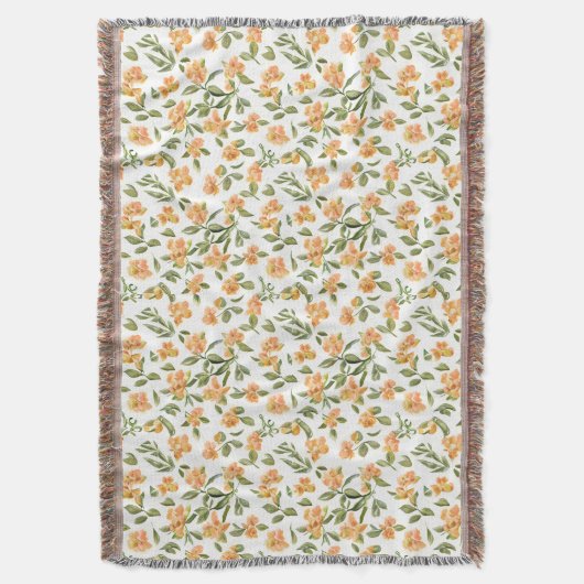 Blumenmuster Honeysuckle-Blume Decke (Vorderseite Vertikal)