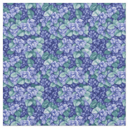 Blumenmuster - Hydrangea-Blume Stoff