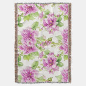 Blumenmuster I Lima Blume Decke (Vorderseite Vertikal)