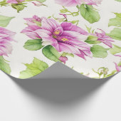 Blumenmuster I Lima Blume Geschenkpapier (Ecke)