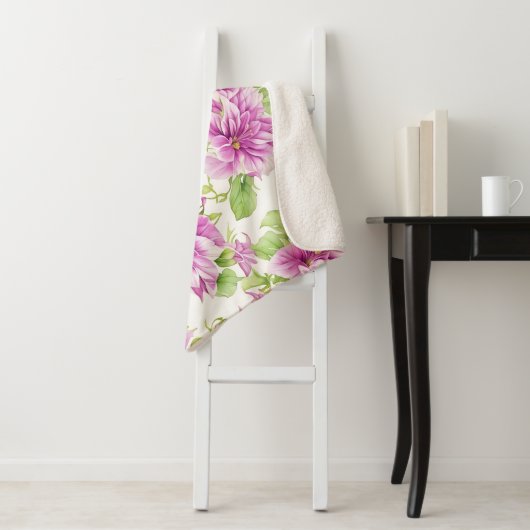 Blumenmuster I Lima Blume Sherpadecke (Beispiel)