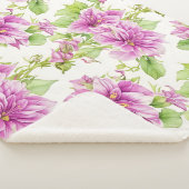 Blumenmuster I Lima Blume Sherpadecke (3/4)