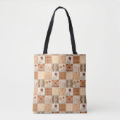 Blumenmuster im Herbst Tasche (Vorderseite)