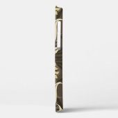 Blumenmuster im modernen Stil Case-Mate iPhone Hülle (Rückseite / Links)