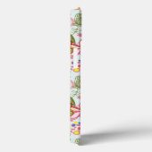 Blumenmuster im Retrostil 2 Case-Mate iPhone Hülle (Rückseite / Rechts)