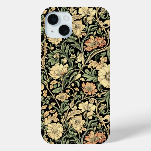 Blumenmuster im viktorianischen Stil Case-Mate iPhone Hülle (Rückseite)