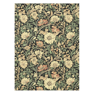 Blumenmuster im viktorianischen Stil Tischdecke