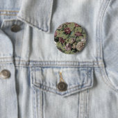 Blumenmuster im Vintage-Stil Button (Beispiel)