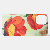 Blumenmuster in Form von Abstraktion. Muster Case-Mate iPhone Hülle (Rückseite (Horizontal))