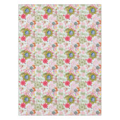 Blumenmuster in Retro Art 2 Tischdecke (Vorderseite)