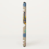 Blumenmuster in Retro Art 3 Case-Mate iPhone Hülle (Hinten/Rechts)