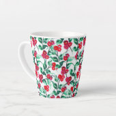 Blumenmuster in Rot-56698 Milchtasse (Linke Ecke)