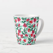 Blumenmuster in Rot-56698 Milchtasse (Rechte Ecke)