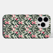Blumenmuster iPhone Hülle (Rückseite (Horizontal))