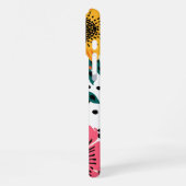 Blumenmuster iPhone Hülle (Linke Seite)