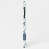 Blumenmuster iPhone Hülle (Linke Seite)