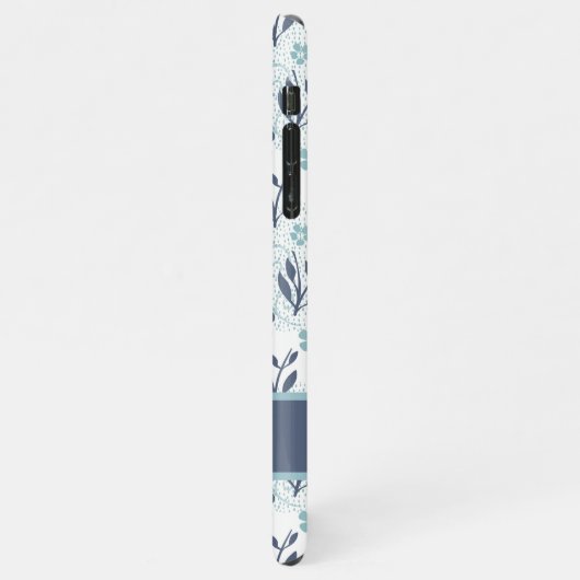 Blumenmuster iPhone Hülle (Linke Seite)
