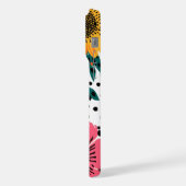 Blumenmuster iPhone Hülle (Linke Seite)