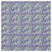 Blumenmuster Iris-Blume Stoff (Muster)