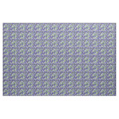 Blumenmuster Iris-Blume Stoff (Fat Quarter (45,7 x 55,9 cm))