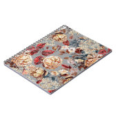 Blumenmuster, Jugendstil. Notizblock (Linke Seite)