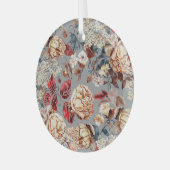 Blumenmuster, Jugendstil. Ornament Aus Glas (Vorderseite links)