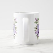 Blumenmuster Jumbo-Tasse (Rückseite)