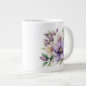Blumenmuster Jumbo-Tasse (Vorderseite Rechts)