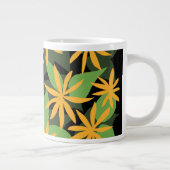 Blumenmuster Jumbo-Tasse (Rechts)