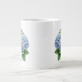 Blumenmuster Jumbo-Tasse (Vorderseite)