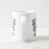 Blumenmuster Jumbo-Tasse (Rückseite)