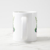 Blumenmuster Jumbo-Tasse (Rückseite)