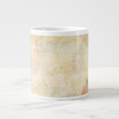 Blumenmuster Jumbo-Tasse (Vorderseite)