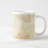 Blumenmuster Jumbo-Tasse (Rechts)
