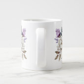 Blumenmuster Jumbo-Tasse (Rückseite)