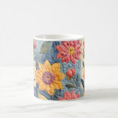 Blumenmuster Kaffeetasse (Mittel)