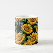 Blumenmuster Kaffeetasse (Mittel)