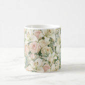 Blumenmuster Kaffeetasse (Mittel)