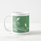 Blumenmuster Kaffeetasse (Links)