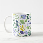 Blumenmuster Kaffeetasse (Links)