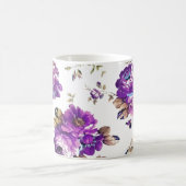 Blumenmuster Kaffeetasse (Mittel)