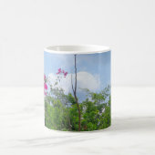 Blumenmuster Kaffeetasse (Mittel)