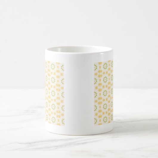 Blumenmuster Kaffeetasse (Mittel)