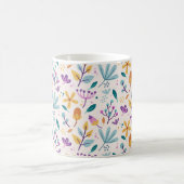 Blumenmuster Kaffeetasse (Mittel)