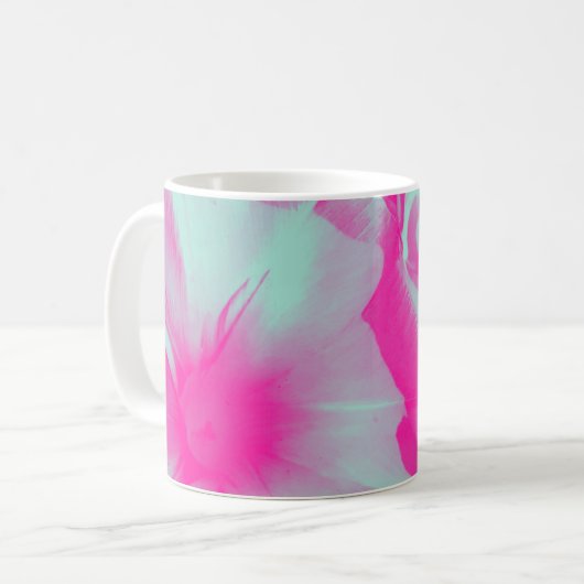 Blumenmuster kaffeetasse (Vorderseite Links)