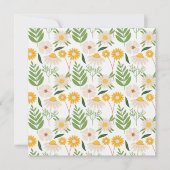 Blumenmuster Karte (Vorderseite)