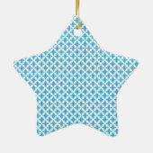 Blumenmuster Keramik Ornament (Hinten)