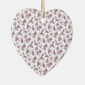 Blumenmuster Keramik Ornament (Rechts)