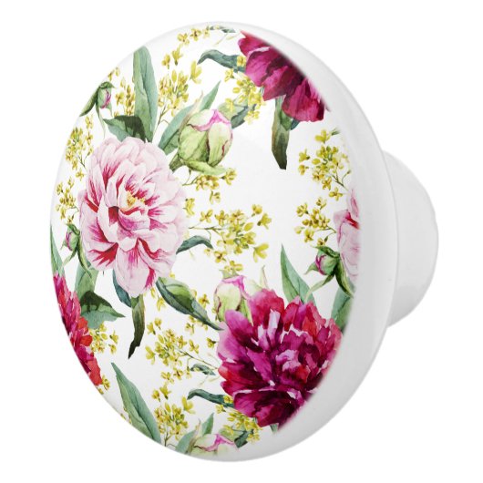 Blumenmuster Keramikknauf (Rechts)